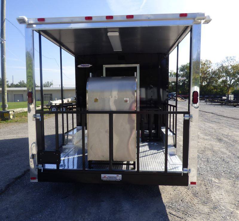 1432-concession-trailer-black-8.5-x-20-bbq-smoker-event-catering-trailer-23.jpg Concession Trailer Black 8.5' x 20' BBQ Smoker Event Catering Trailer