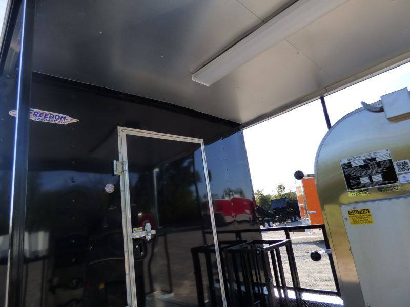 1432-concession-trailer-black-8.5-x-20-bbq-smoker-event-catering-trailer-4.jpg Concession Trailer Black 8.5' x 20' BBQ Smoker Event Catering Trailer