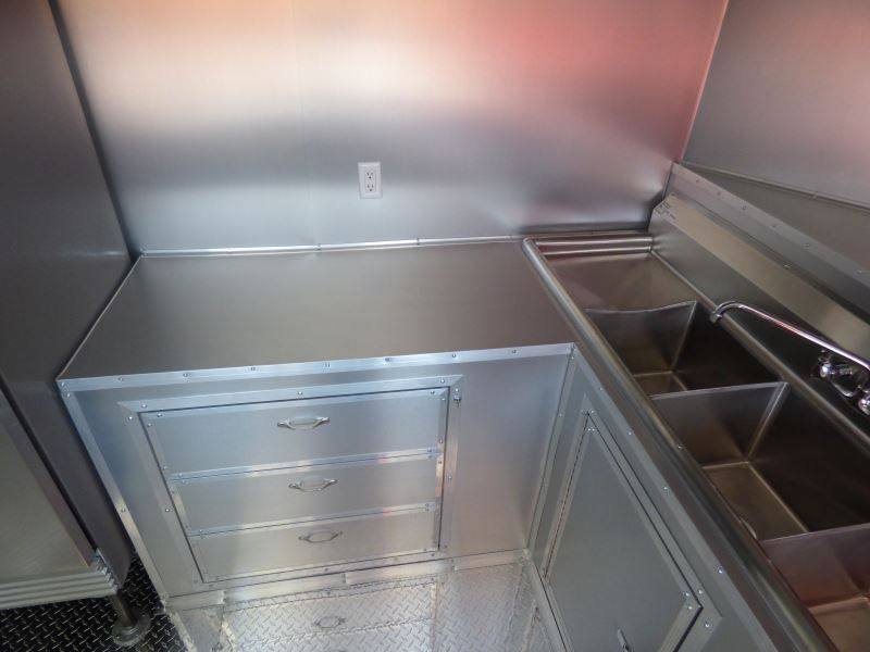 1432-concession-trailer-black-8.5-x-20-bbq-smoker-event-catering-trailer-8.jpg Concession Trailer Black 8.5' x 20' BBQ Smoker Event Catering Trailer