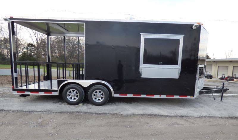 1433-concession-trailer-black-8.5-x-20-bbq-smoker-food-catering-17.jpg Concession Trailer Black 8.5' x 20' BBQ Smoker Food Catering