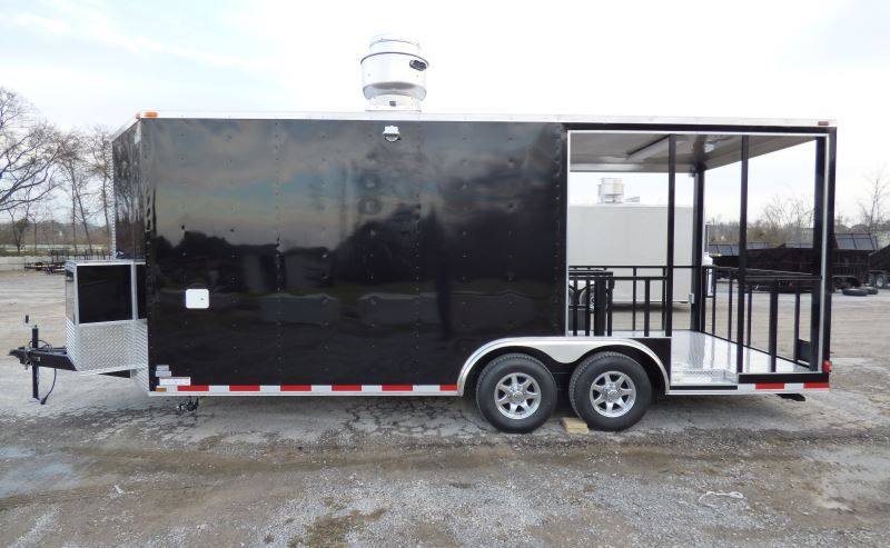 1433-concession-trailer-black-8.5-x-20-bbq-smoker-food-catering-19.jpg Concession Trailer Black 8.5' x 20' BBQ Smoker Food Catering