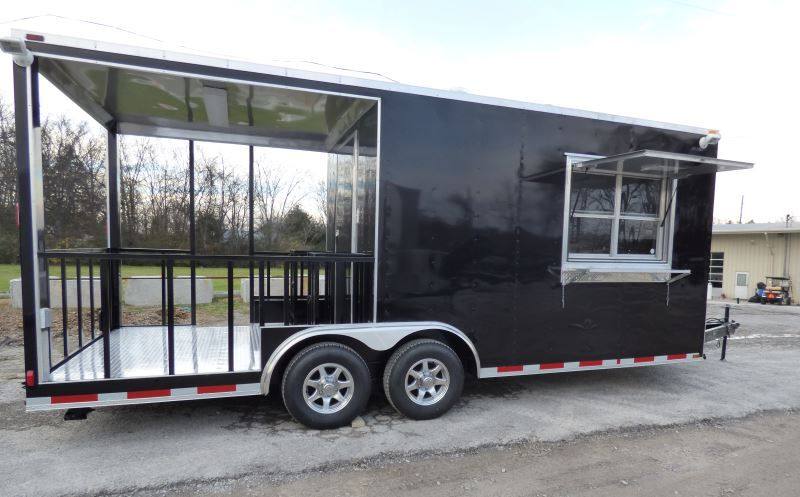 1433-concession-trailer-black-8.5-x-20-bbq-smoker-food-catering-20.jpg Concession Trailer Black 8.5' x 20' BBQ Smoker Food Catering