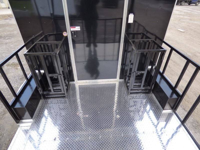1433-concession-trailer-black-8.5-x-20-bbq-smoker-food-catering-23.jpg Concession Trailer Black 8.5' x 20' BBQ Smoker Food Catering