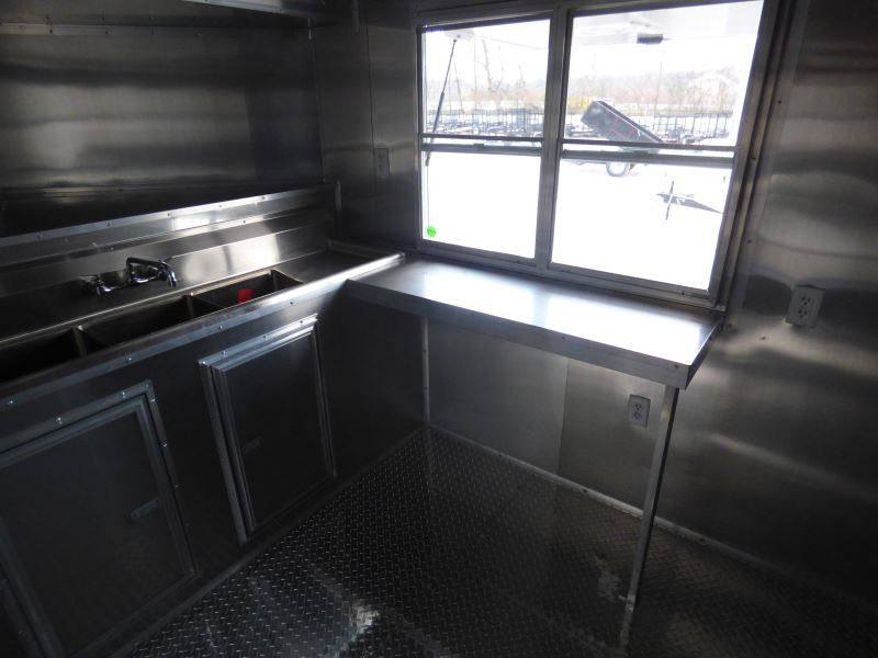 1433-concession-trailer-black-8.5-x-20-bbq-smoker-food-catering-6.jpg Concession Trailer Black 8.5' x 20' BBQ Smoker Food Catering