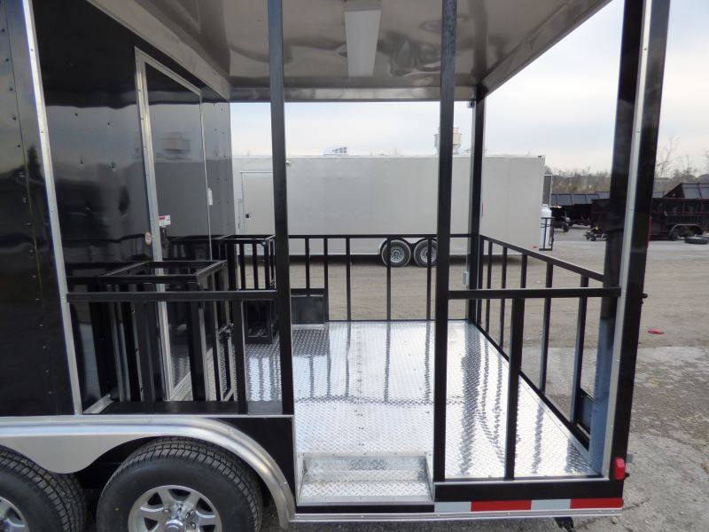 1433-concession-trailer-black-8.5-x-20-bbq-smoker-food-catering-8.jpg Concession Trailer Black 8.5' x 20' BBQ Smoker Food Catering