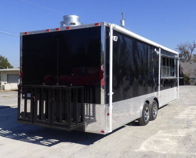1436-concession-trailer-black-8.5-x-24-food-catering-event-festival-13.jpg Concession Trailer Black 8.5' x 24' Food Catering Event Festival