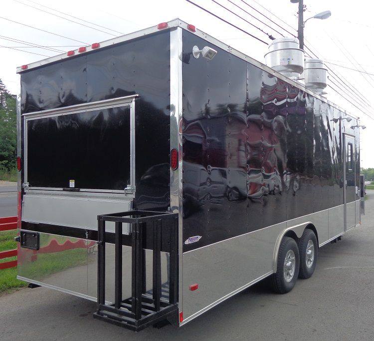 1438-concession-trailer-black-8.5-x24-event-food-catering-enclosed-kitchen-restroom-10.jpg Concession Trailer Black 8.5'x24' Event Food Catering Enclosed Kitchen Restroom