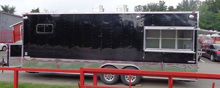 1438-concession-trailer-black-8.5-x24-event-food-catering-enclosed-kitchen-restroom-15.jpg Concession Trailer Black 8.5'x24' Event Food Catering Enclosed Kitchen Restroom