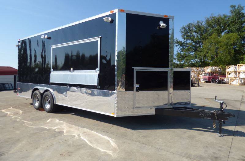 1439-concession-trailer-black-8.5x20-catering-event-food-trailer-14.jpg Concession Trailer Black 8.5X20 Catering Event Food Trailer