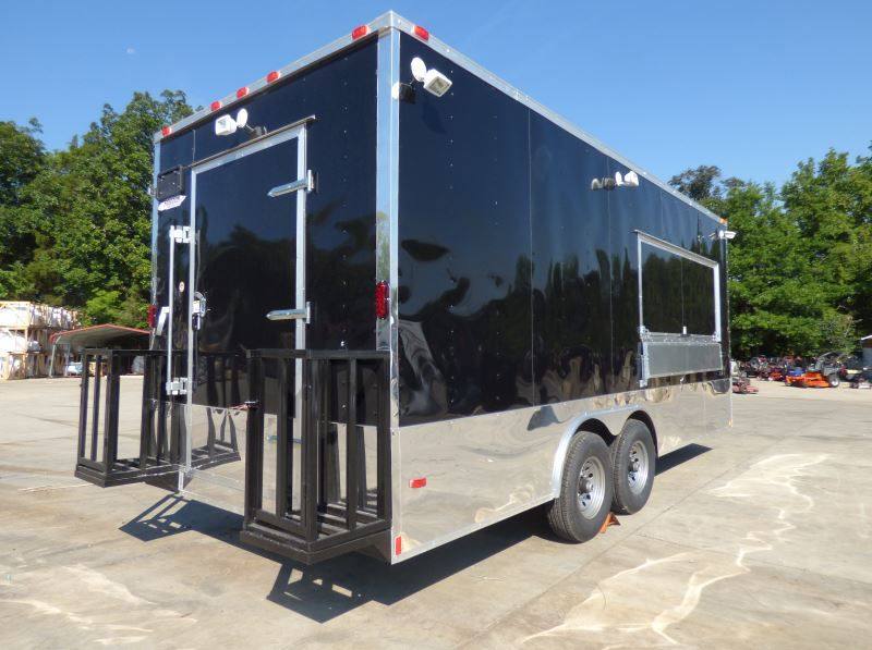 1439-concession-trailer-black-8.5x20-catering-event-food-trailer-18.jpg Concession Trailer Black 8.5X20 Catering Event Food Trailer