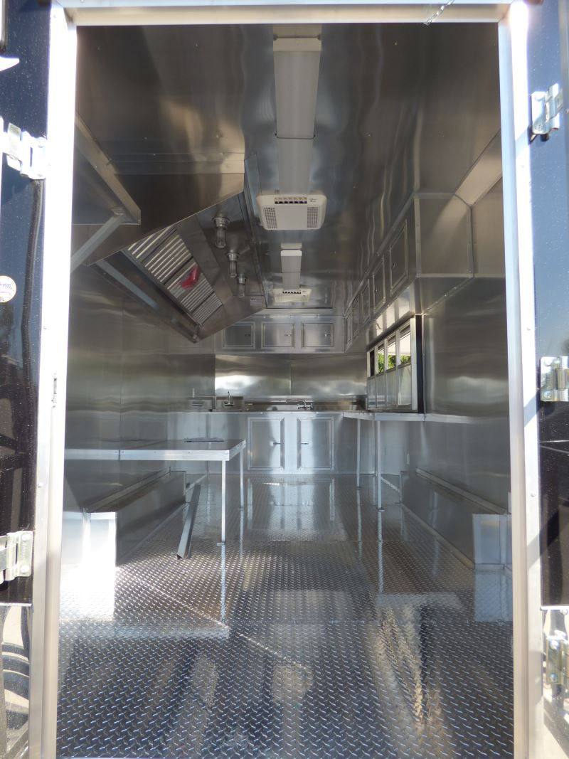 1439-concession-trailer-black-8.5x20-catering-event-food-trailer-4.jpg Concession Trailer Black 8.5X20 Catering Event Food Trailer