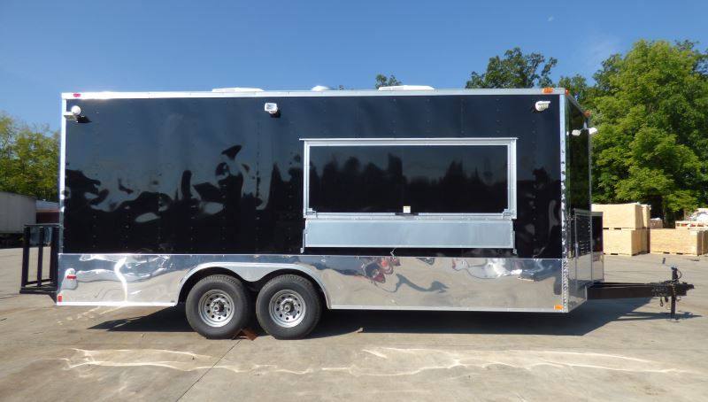 1439-concession-trailer-black-8.5x20-catering-event-food-trailer-8.jpg Concession Trailer Black 8.5X20 Catering Event Food Trailer