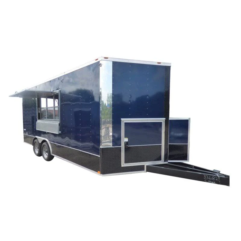 144-8.5-x-16-indigo-blue-event-catering-concession-food-trailer-1.webp 8.5' x 16' Indigo Blue Event Catering Concession Food Trailer