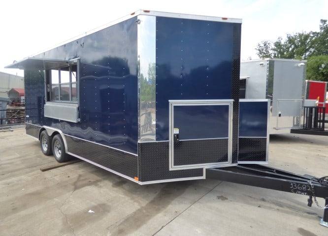 144-8.5-x-16-indigo-blue-event-catering-concession-food-trailer-12.jpg 8.5' x 16' Indigo Blue Event Catering Concession Food Trailer