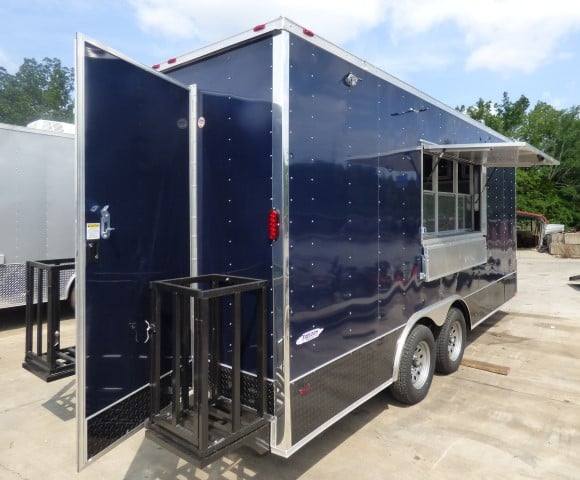 144-8.5-x-16-indigo-blue-event-catering-concession-food-trailer-17.jpg 8.5' x 16' Indigo Blue Event Catering Concession Food Trailer