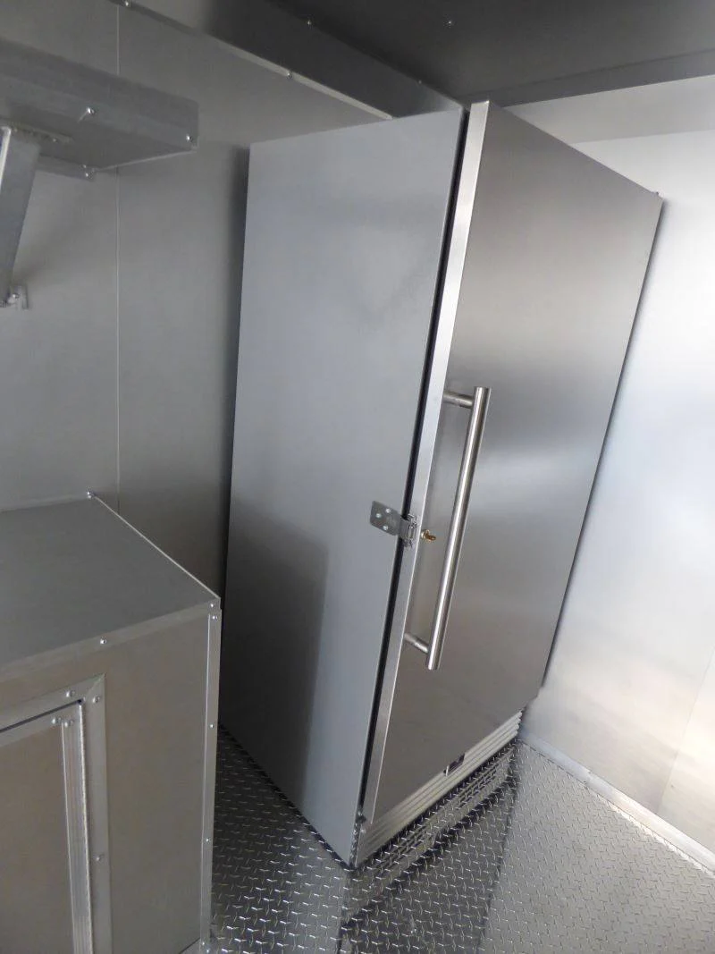 1443-concession-trailer-charcoal-gray-8.5-x-24-catering-event-food-trailer-6.webp Concession Trailer Charcoal Gray 8.5' x 24' Catering Event Food Trailer