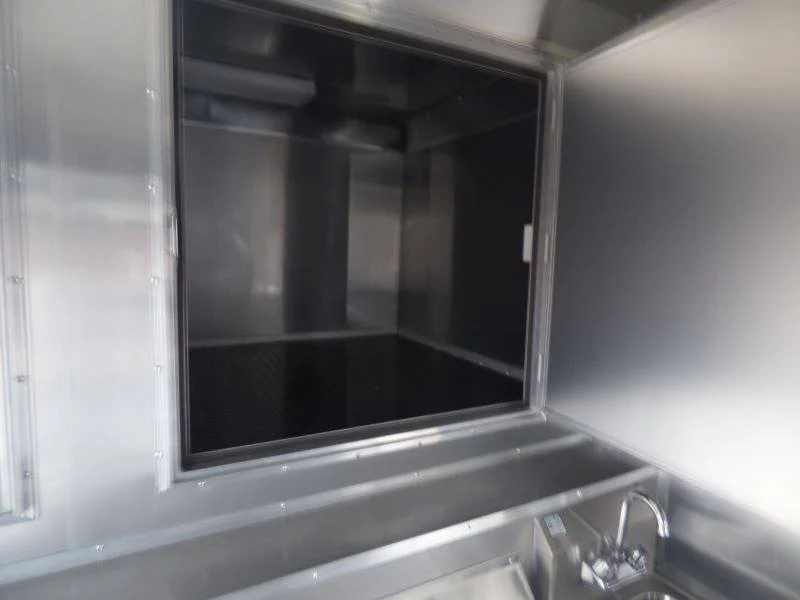 1444-concession-trailer-charcoal-gray-8.5-x-30-gooseneck-bbq-smoker-catering-event-15.webp Concession Trailer Charcoal Gray 8.5' x 30' Gooseneck BBQ Smoker Catering Event