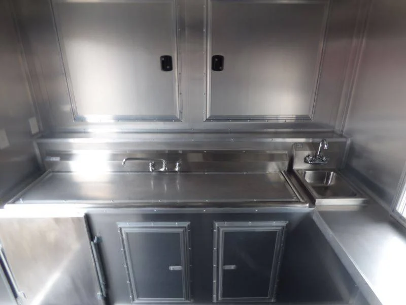 1444-concession-trailer-charcoal-gray-8.5-x-30-gooseneck-bbq-smoker-catering-event-18.webp Concession Trailer Charcoal Gray 8.5' x 30' Gooseneck BBQ Smoker Catering Event