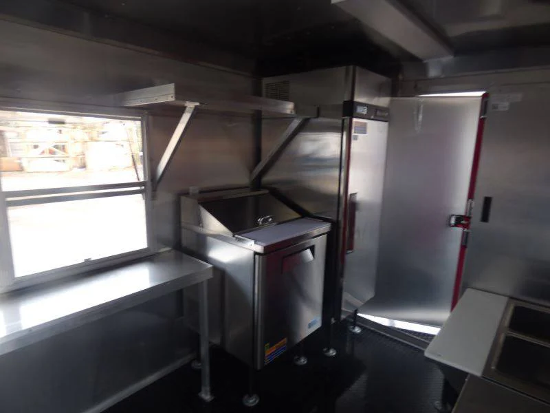 1444-concession-trailer-charcoal-gray-8.5-x-30-gooseneck-bbq-smoker-catering-event-28.webp Concession Trailer Charcoal Gray 8.5' x 30' Gooseneck BBQ Smoker Catering Event
