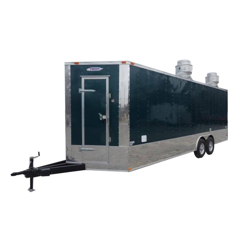 1445-concession-trailer-emerald-green-8.5-x-24-food-event-catering-restroom-1.jpg Concession Trailer Emerald Green 8.5' x 24' Food Event Catering Restroom