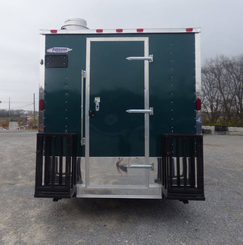 1445-concession-trailer-emerald-green-8.5-x-24-food-event-catering-restroom-15.jpg Concession Trailer Emerald Green 8.5' x 24' Food Event Catering Restroom