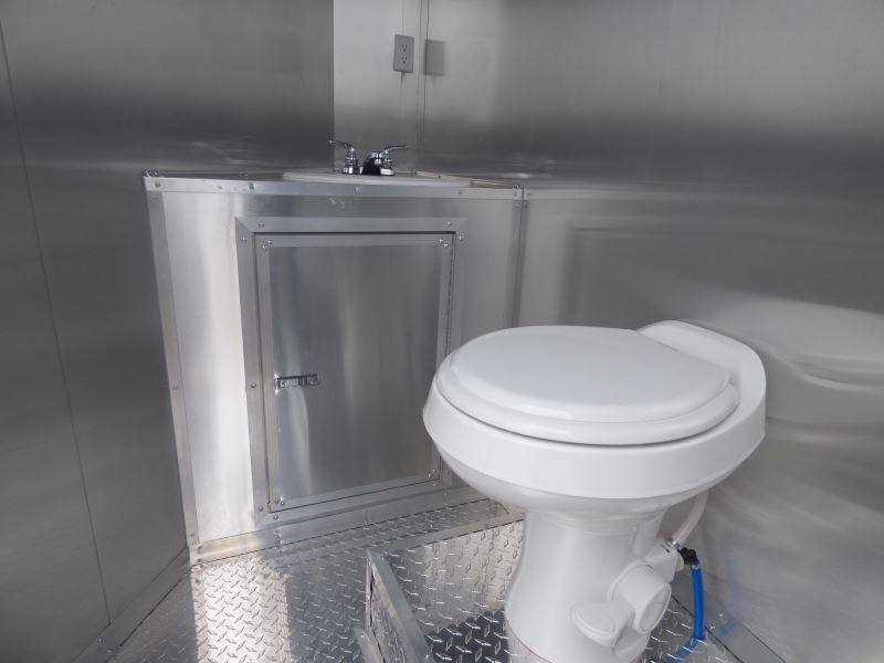 1445-concession-trailer-emerald-green-8.5-x-24-food-event-catering-restroom-22.jpg Concession Trailer Emerald Green 8.5' x 24' Food Event Catering Restroom