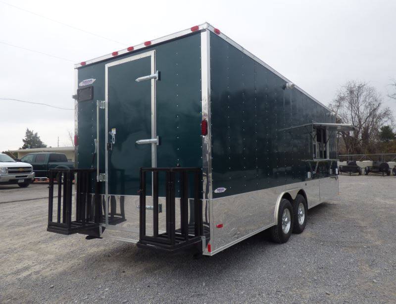 1445-concession-trailer-emerald-green-8.5-x-24-food-event-catering-restroom-25.jpg Concession Trailer Emerald Green 8.5' x 24' Food Event Catering Restroom