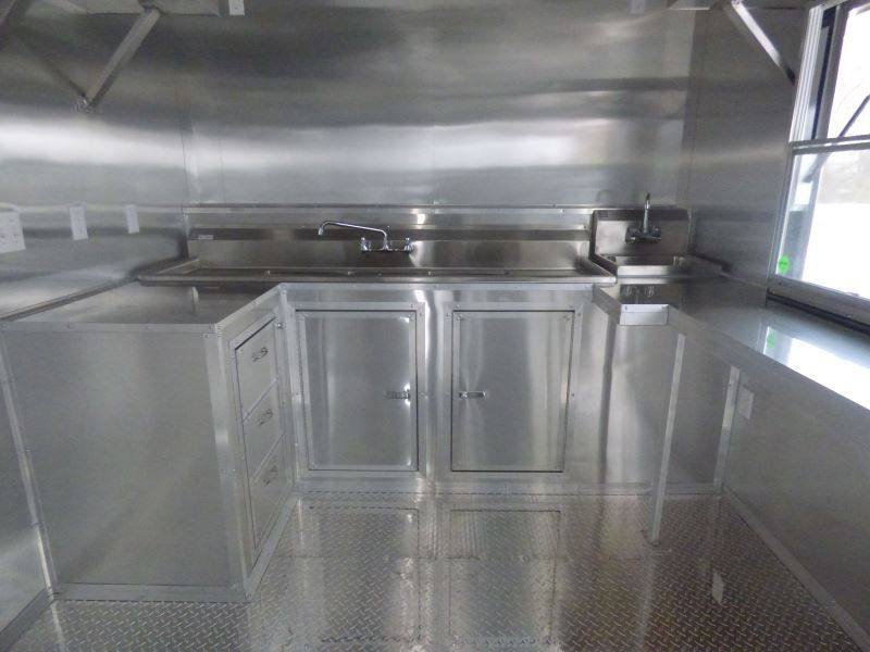 1445-concession-trailer-emerald-green-8.5-x-24-food-event-catering-restroom-32.jpg Concession Trailer Emerald Green 8.5' x 24' Food Event Catering Restroom