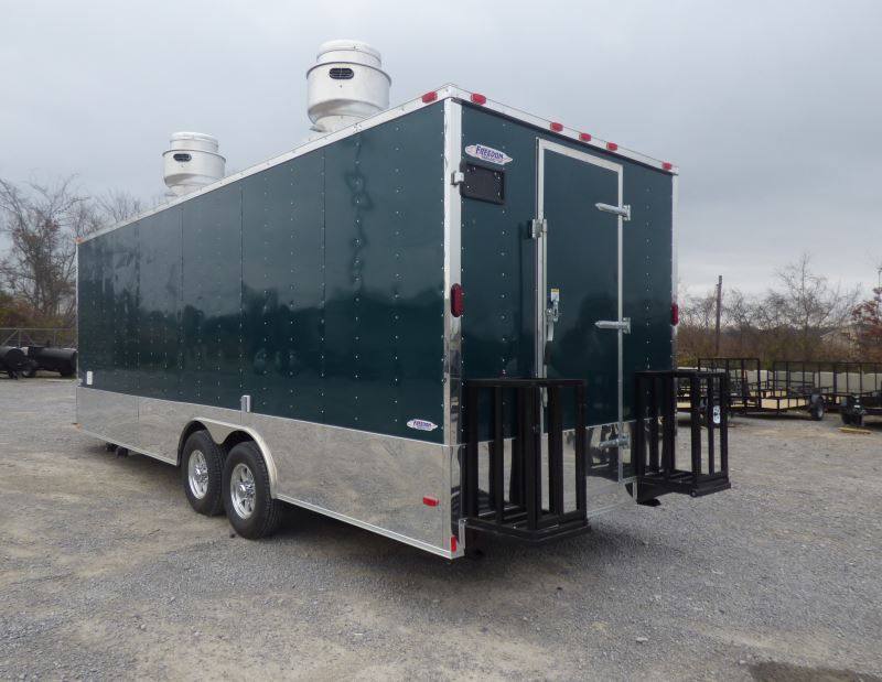 1445-concession-trailer-emerald-green-8.5-x-24-food-event-catering-restroom-4.jpg Concession Trailer Emerald Green 8.5' x 24' Food Event Catering Restroom