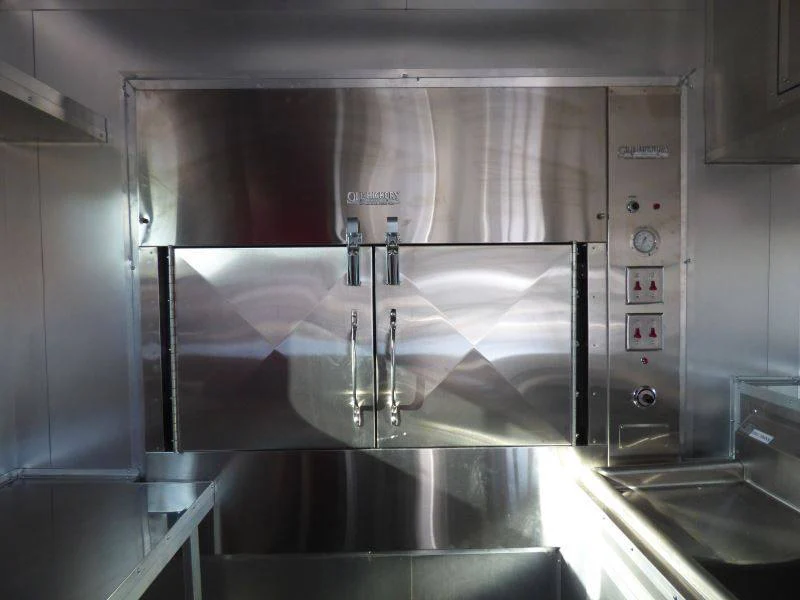1447-concession-trailer-gooseneck-black-8.5-x-45-bbq-smoker-event-catering-restroom-generators-4.webp Concession Trailer Gooseneck Black 8.5' x 45' BBQ Smoker Event Catering Restroom Generators