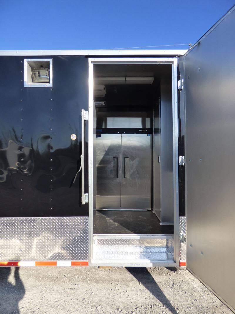 1447-concession-trailer-gooseneck-black-8.5-x-45-bbq-smoker-event-catering-restroom-generators-52.jpg Concession Trailer Gooseneck Black 8.5' x 45' BBQ Smoker Event Catering Restroom Generators