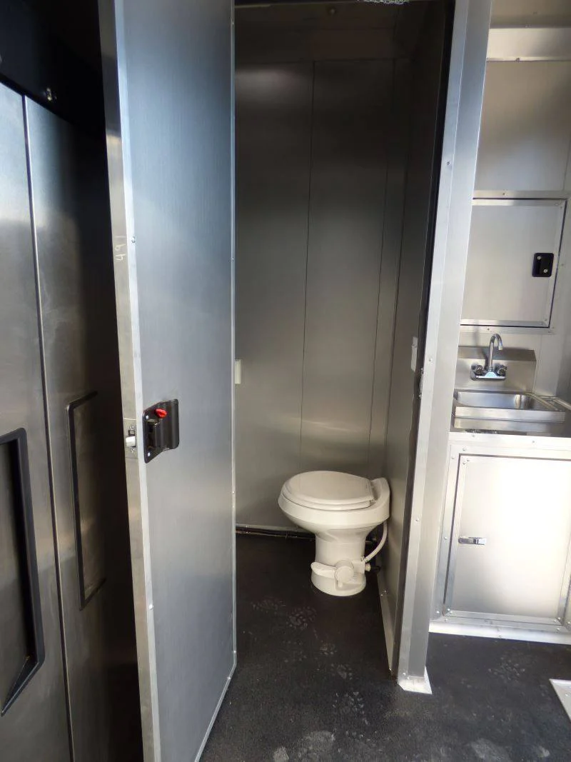 1447-concession-trailer-gooseneck-black-8.5-x-45-bbq-smoker-event-catering-restroom-generators-6.webp Concession Trailer Gooseneck Black 8.5' x 45' BBQ Smoker Event Catering Restroom Generators