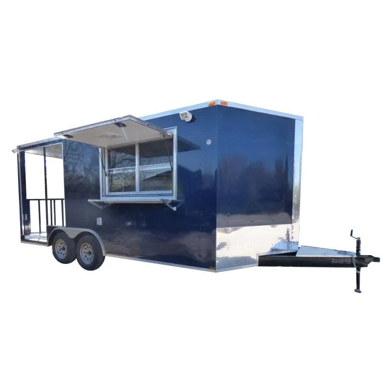 1449-concession-trailer-indigo-blue-8.5-x-17-bbq-smoker-event-catering-1.webp Concession Trailer Indigo Blue 8.5' x 17' BBQ Smoker Event Catering