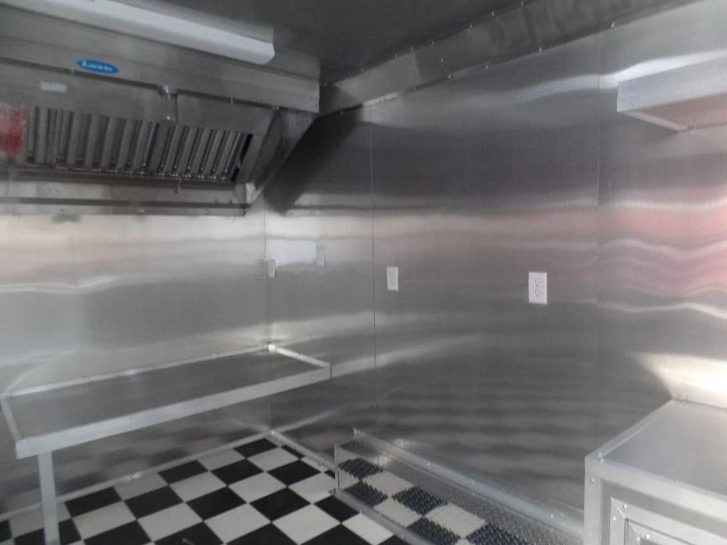 145-8.5-x-16-lime-green-concession-food-catering-trailer-18.webp 8.5' x 16' Lime Green Concession Food Catering Trailer