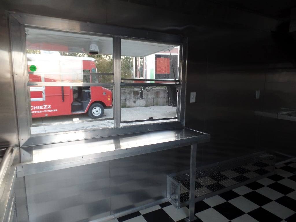 145-8.5-x-16-lime-green-concession-food-catering-trailer-19.jpg 8.5' x 16' Lime Green Concession Food Catering Trailer