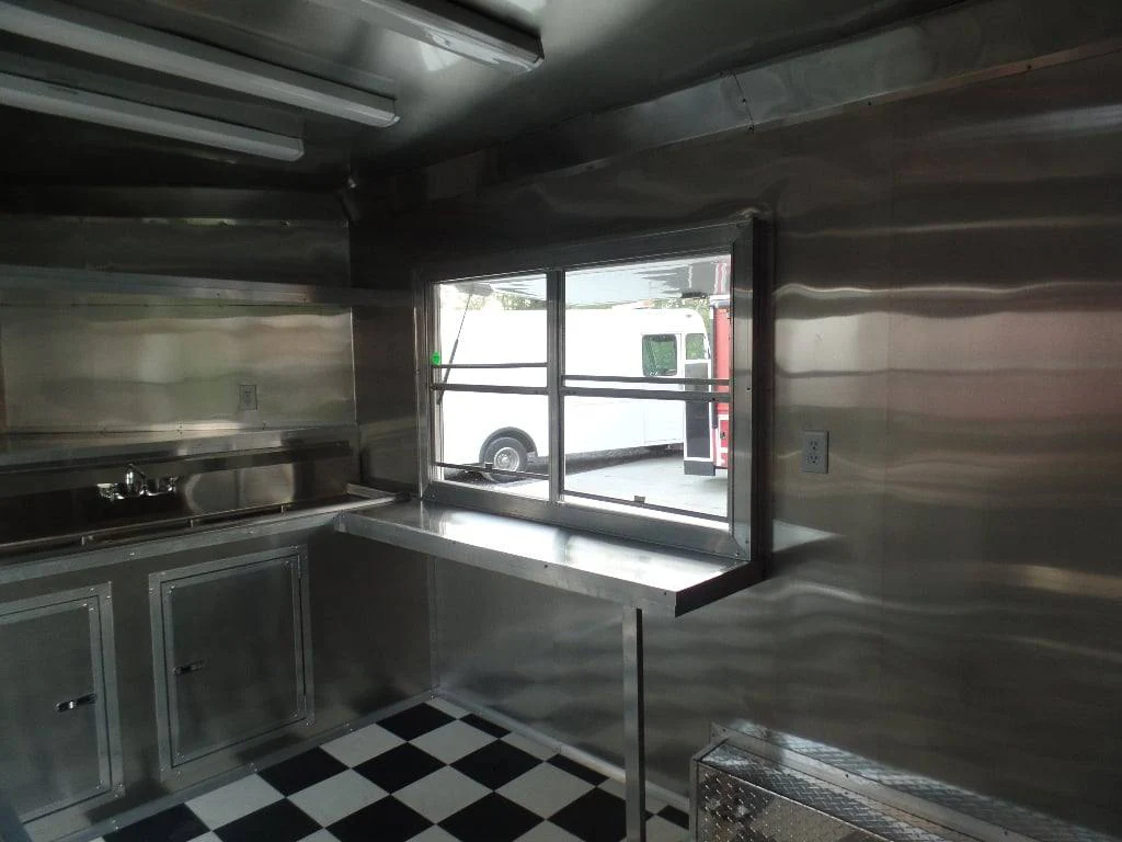 145-8.5-x-16-lime-green-concession-food-catering-trailer-26.webp 8.5' x 16' Lime Green Concession Food Catering Trailer