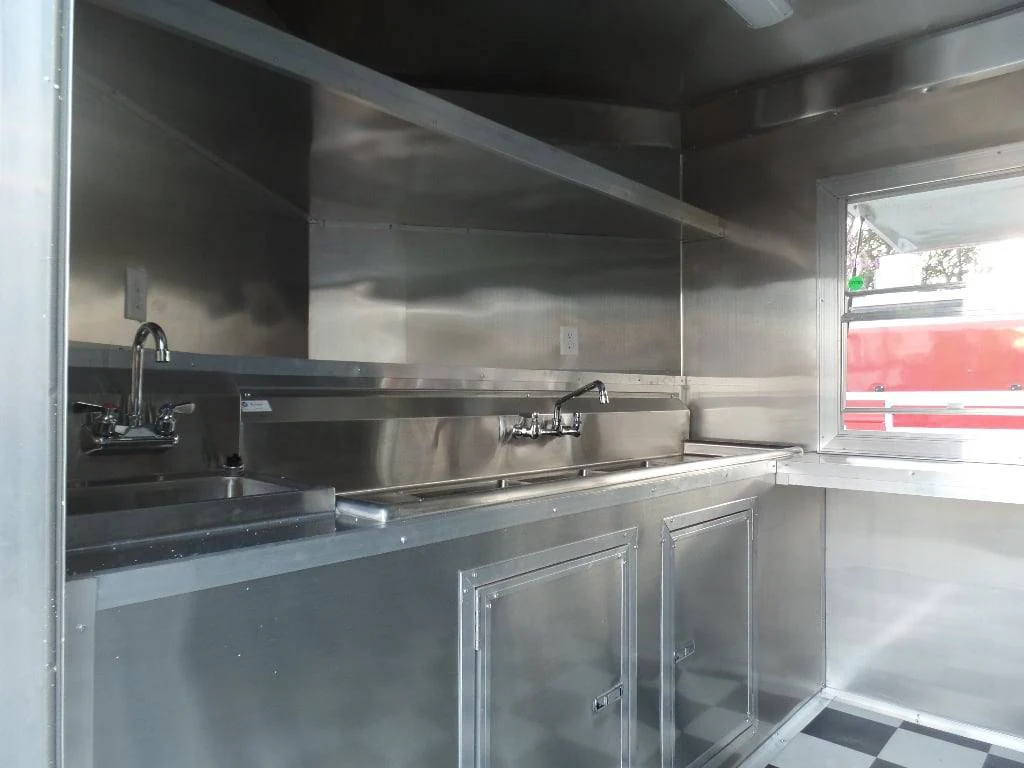 145-8.5-x-16-lime-green-concession-food-catering-trailer-9.webp 8.5' x 16' Lime Green Concession Food Catering Trailer
