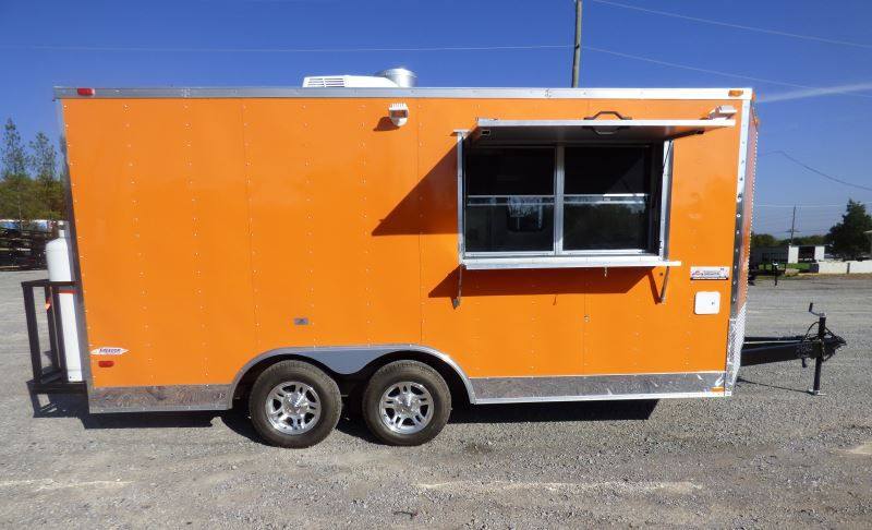 1451-concession-trailer-orange-8.5-x-16-food-catering-event-13.jpg Concession Trailer Orange 8.5' x 16' Food Catering Event
