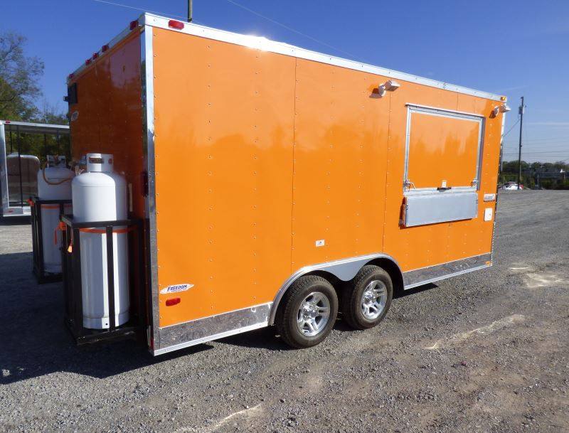 1451-concession-trailer-orange-8.5-x-16-food-catering-event-20.jpg Concession Trailer Orange 8.5' x 16' Food Catering Event