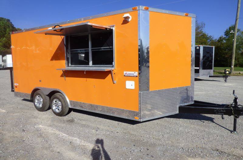 1451-concession-trailer-orange-8.5-x-16-food-catering-event-24.jpg Concession Trailer Orange 8.5' x 16' Food Catering Event