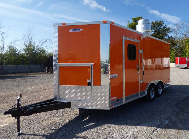 1451-concession-trailer-orange-8.5-x-16-food-catering-event-27.jpg Concession Trailer Orange 8.5' x 16' Food Catering Event