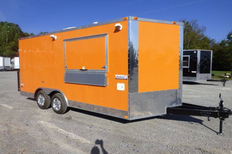 1451-concession-trailer-orange-8.5-x-16-food-catering-event-8.jpg Concession Trailer Orange 8.5' x 16' Food Catering Event