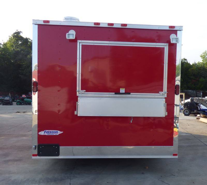 1453-concession-trailer-red-8.5-x-16-catering-event-food-trailer-18.jpg Concession Trailer Red 8.5' x 16' Catering Event Food Trailer