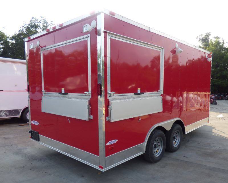 1453-concession-trailer-red-8.5-x-16-catering-event-food-trailer-6.jpg Concession Trailer Red 8.5' x 16' Catering Event Food Trailer