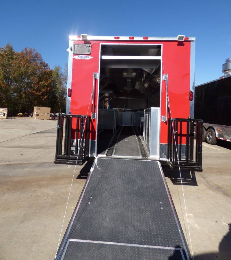 1455-concession-trailer-red-8.5-x-30-catering-event-food-trailer-13.jpg Concession Trailer Red 8.5' x 30' Catering Event Food Trailer