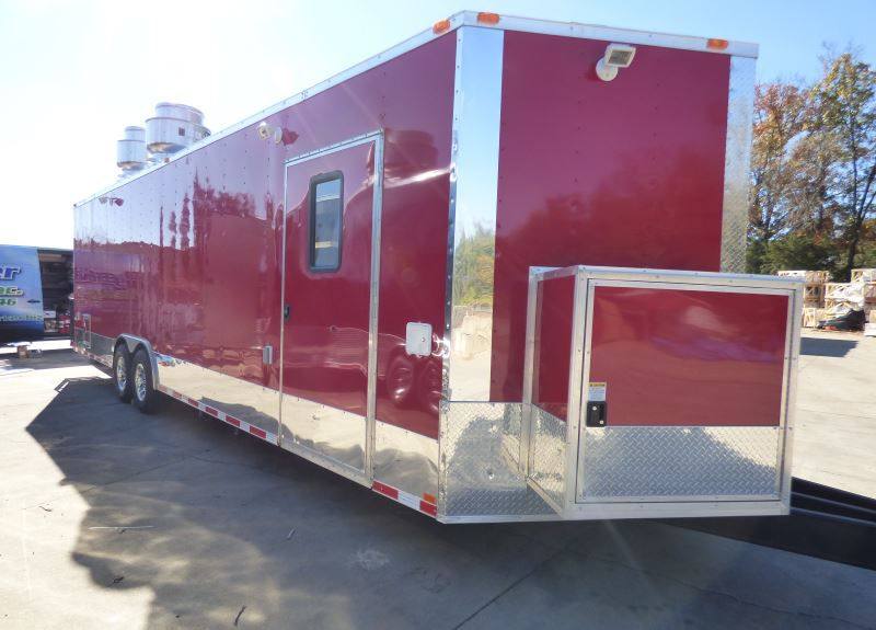 1455-concession-trailer-red-8.5-x-30-catering-event-food-trailer-18.jpg Concession Trailer Red 8.5' x 30' Catering Event Food Trailer