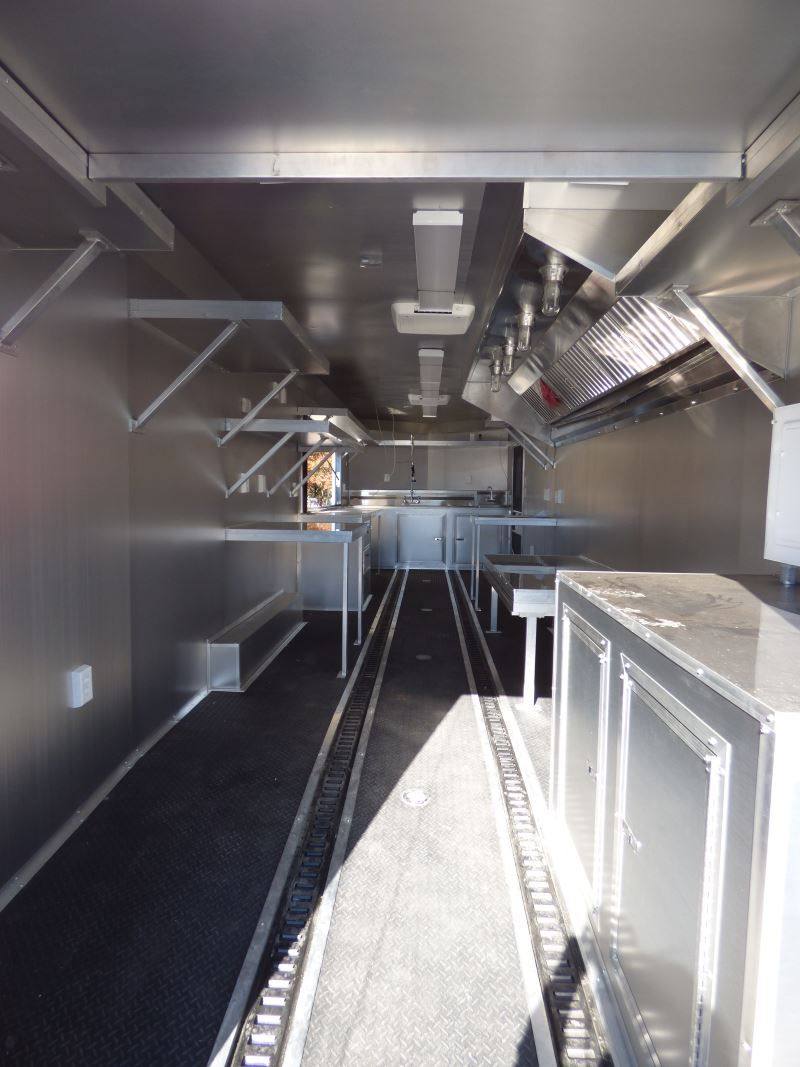 1455-concession-trailer-red-8.5-x-30-catering-event-food-trailer-5.jpg Concession Trailer Red 8.5' x 30' Catering Event Food Trailer