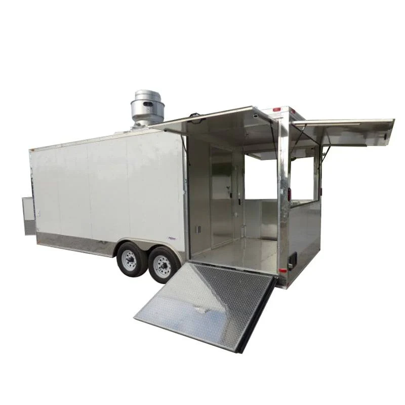 Concession Trailer White 8.5 X 22  - Food Event Catering