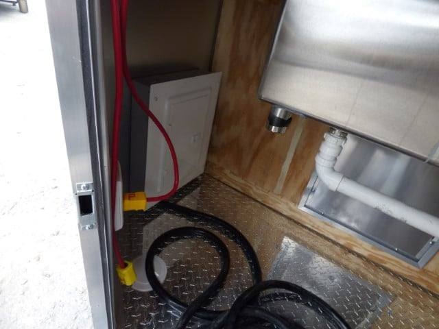 Concession Trailer White 8.5 X 22  - Food Event Catering