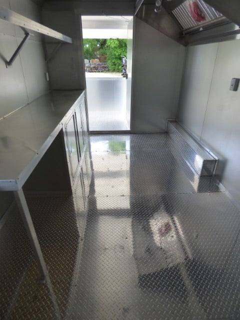 Concession Trailer White 8.5 X 22  - Food Event Catering